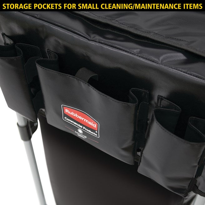 Rubbermaid Commercial Products X-Cart Folding Trolley on Wheels