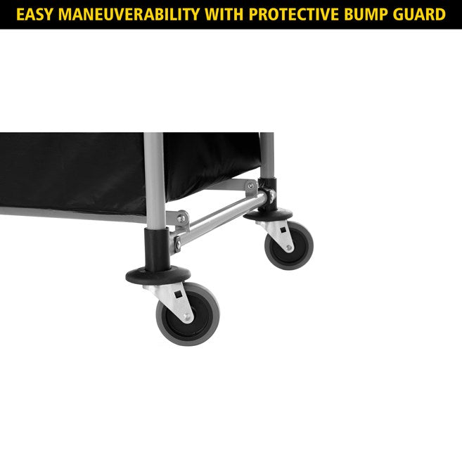 Rubbermaid Commercial Products X-Cart Folding Trolley on Wheels