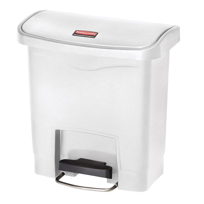 Rubbermaid Slim Jim Resin Front Step-On Pedal Bin