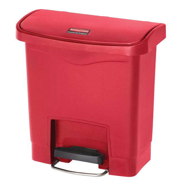 Rubbermaid Slim Jim Resin Front Step-On Pedal Bin