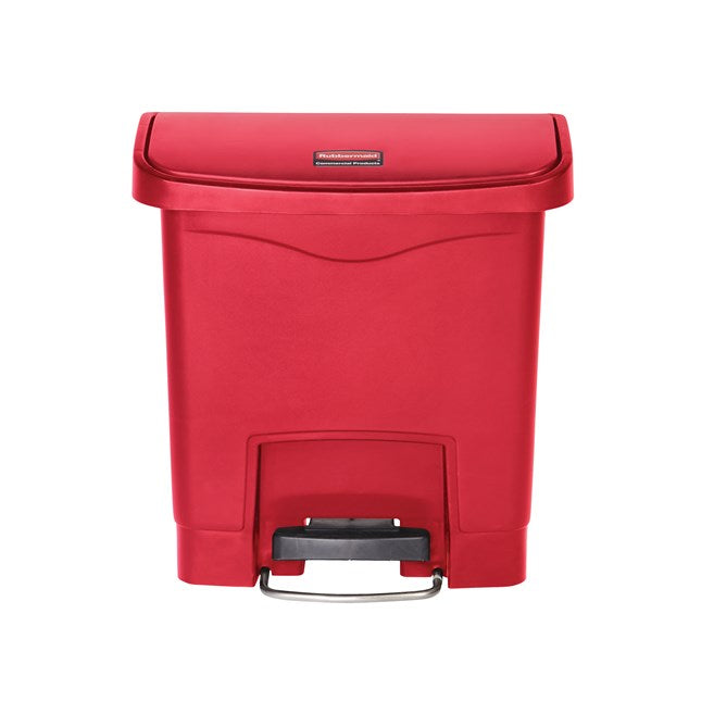Rubbermaid Slim Jim Resin Front Step-On Pedal Bin