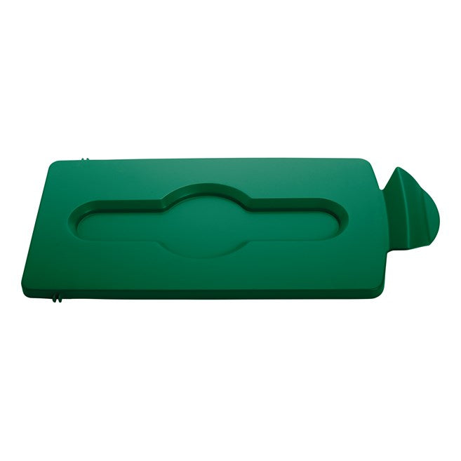 Rubbermaid Slim Jim Recycling Station Closed Lid