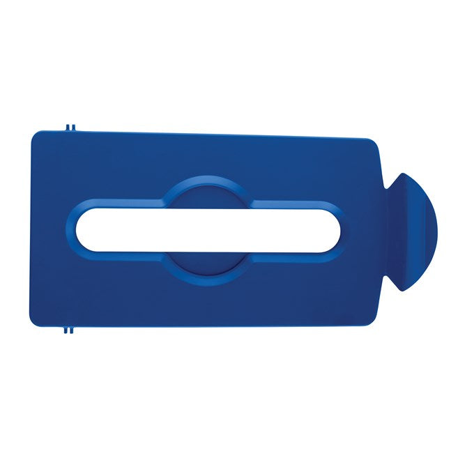 Rubbermaid Slim Jim Recycling Station Paper Slot Lid