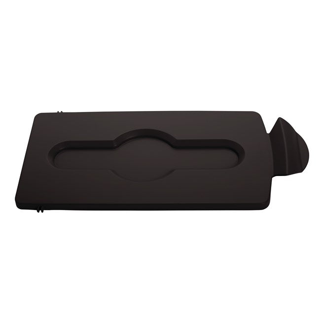 Rubbermaid Slim Jim Recycling Station Closed Lid