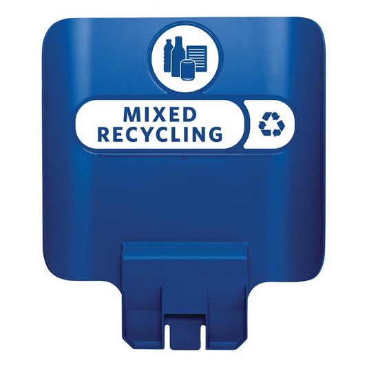 Rubbermaid Slim Jim Recycling Station Billboard