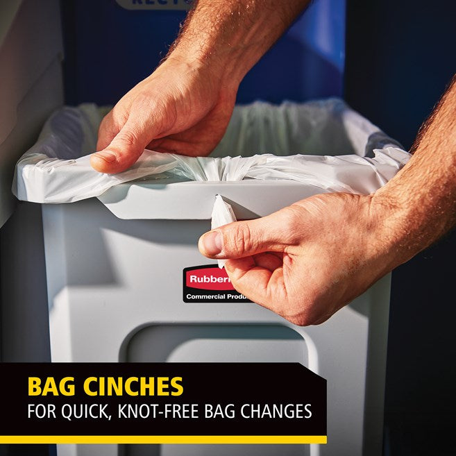 Rubbermaid Slim Jim Recycling Station Starter Kit