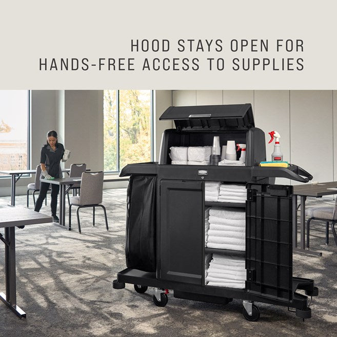 Rubbermaid Locking Security Hood for Housekeeping Carts