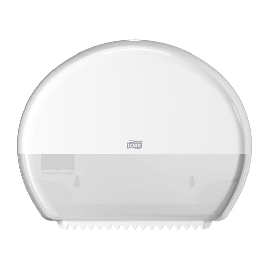 Tork Mini Jumbo Toilet Roll Dispenser White T2
