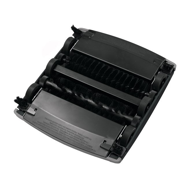 Rubbermaid Executive Series 19cm Dual-Action Bristle Mechanical Sweeper, Black