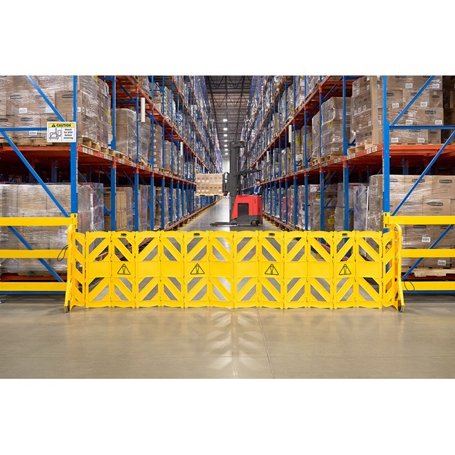 Rubbermaid Foldable Safety Barrier – 4m Length
