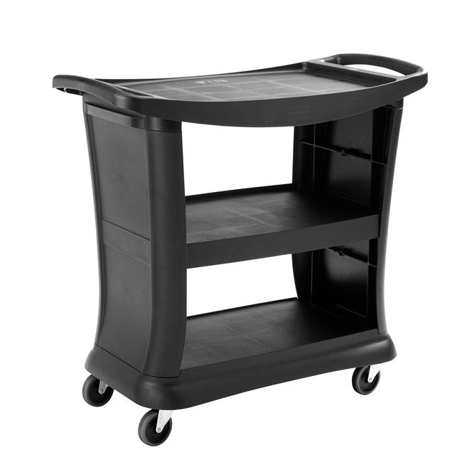 Rubbermaid Executive Series Service Cart, Black