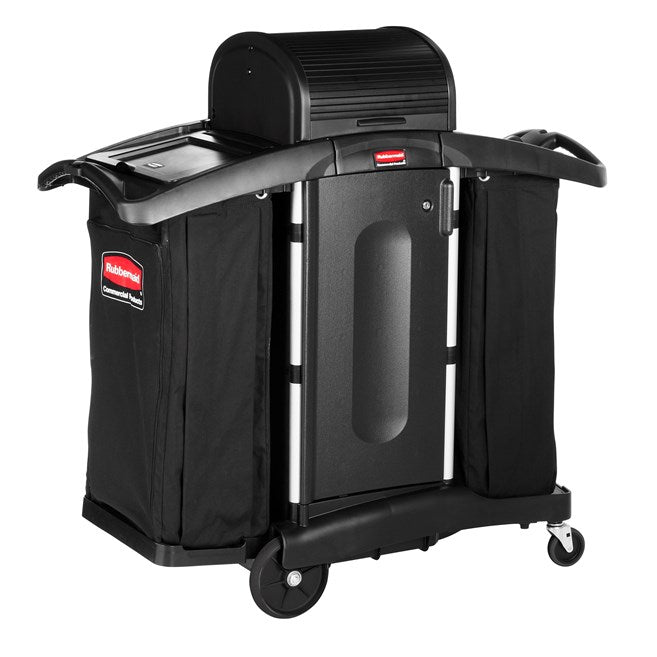 Rubbermaid Executive Housekeeping Compact Cart – High-Security