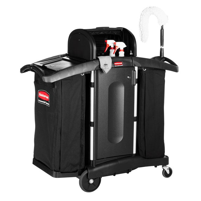 Rubbermaid Executive Housekeeping Compact Cart – High-Security