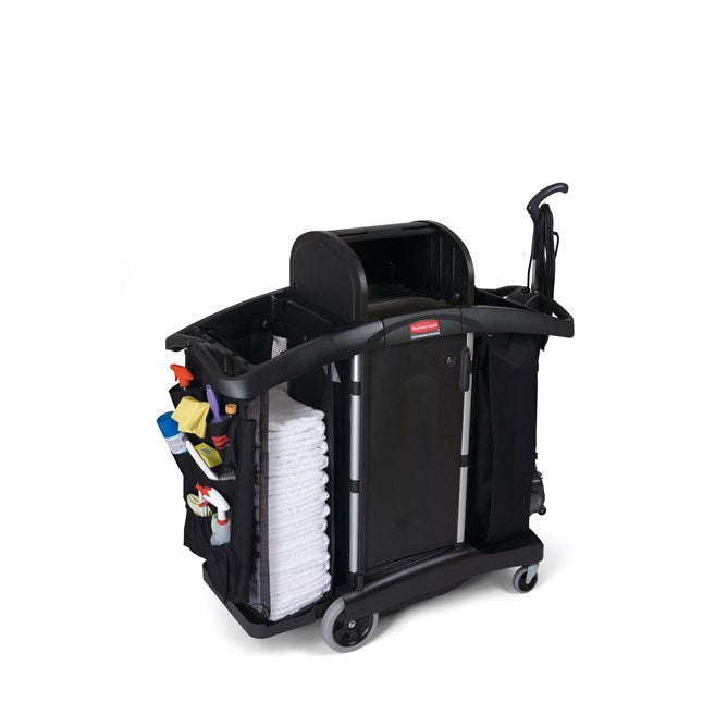 Rubbermaid Executive Housekeeping Compact Cart – High-Security