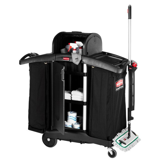 Rubbermaid Executive Housekeeping Compact Cart – High-Security