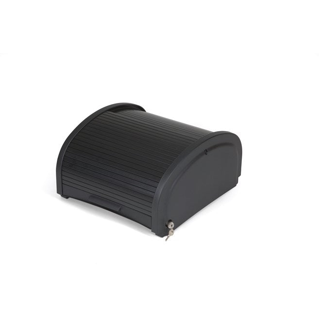 Rubbermaid Executive Locking Security Hood for High-Capacity Janitorial Cleaning Carts, Black