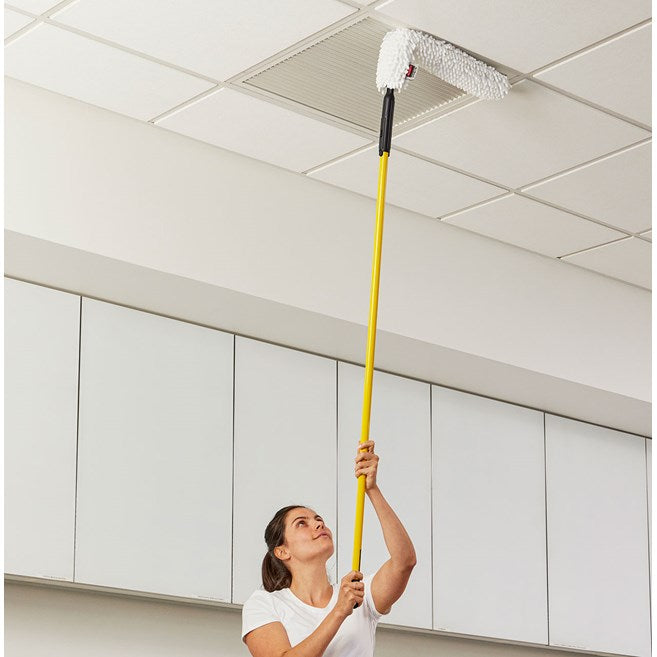 Rubbermaid HYGEN Quick-Connect Flexible Dusting Wand with High Performance Microfibre Sleeve