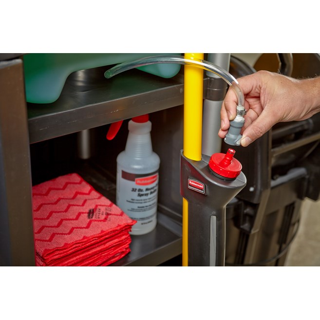 Rubbermaid HYGEN PULSE Microfibre High-Capacity (7.5l) Caddy, White