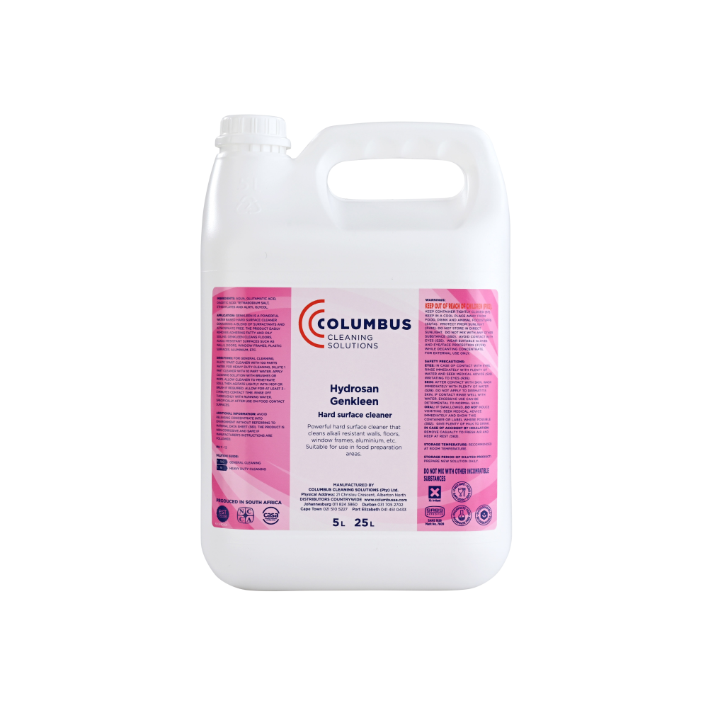 Columbus Hydrosan Genkleen - Food Safe Hard Surface Cleaner