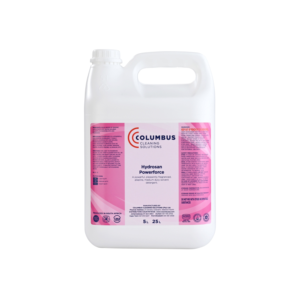 Columbus Hydrosan Powerforce - Fragranced Degreaser and Cleaner