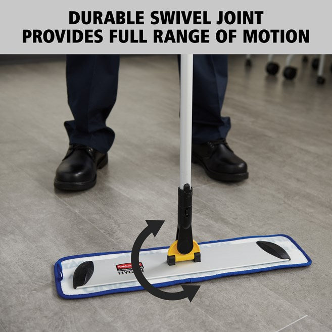 Rubbermaid HYGEN Quick-Connect Aluminium Mop Frame with Velcro 40cm