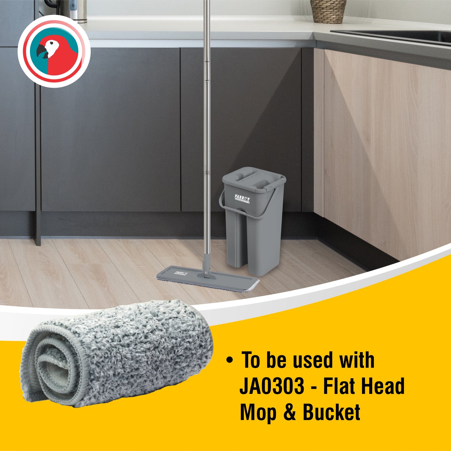 Parrot Flat Head Mop Refill (JA0303R)