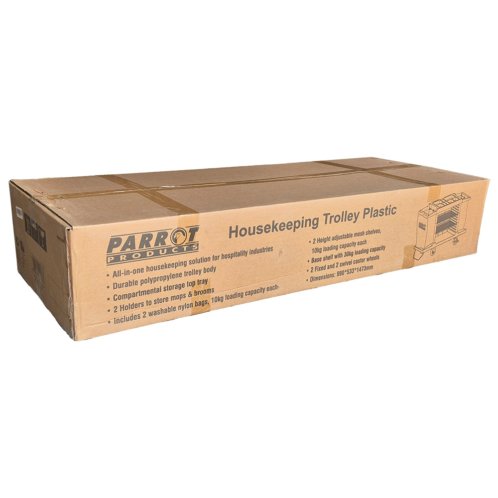 Parrot Trolley Housekeeping Plastic (JA0707)