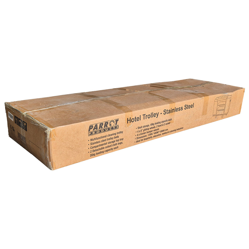 Parrot Trolley Hotel Stainless Steel (JA0708)