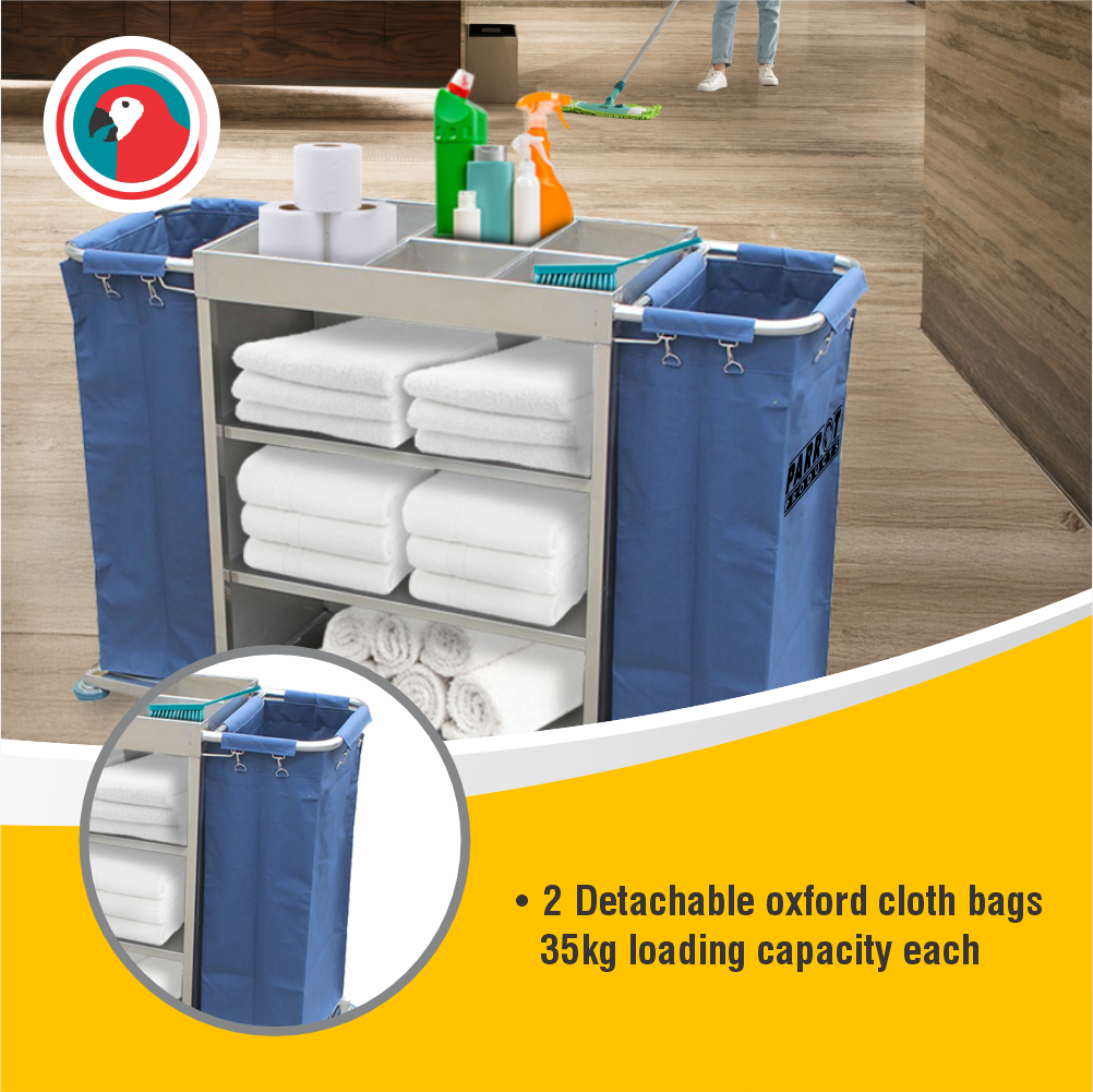 Parrot Trolley Hotel Stainless Steel (JA0708)