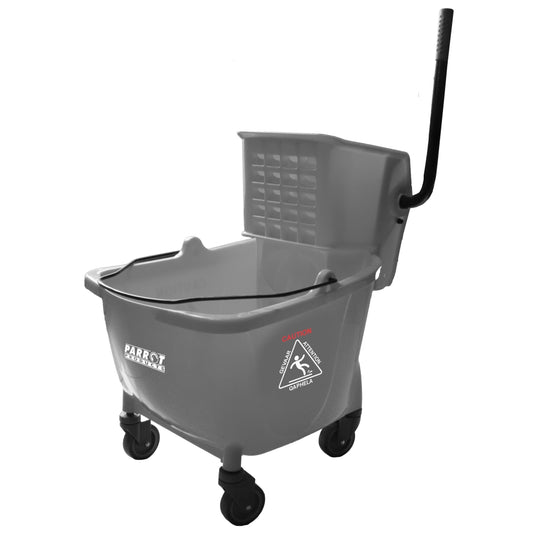 Parrot Janitorial Mop Wringer Trolley 34L – Commercial Cleaning Bucket (JA0709)