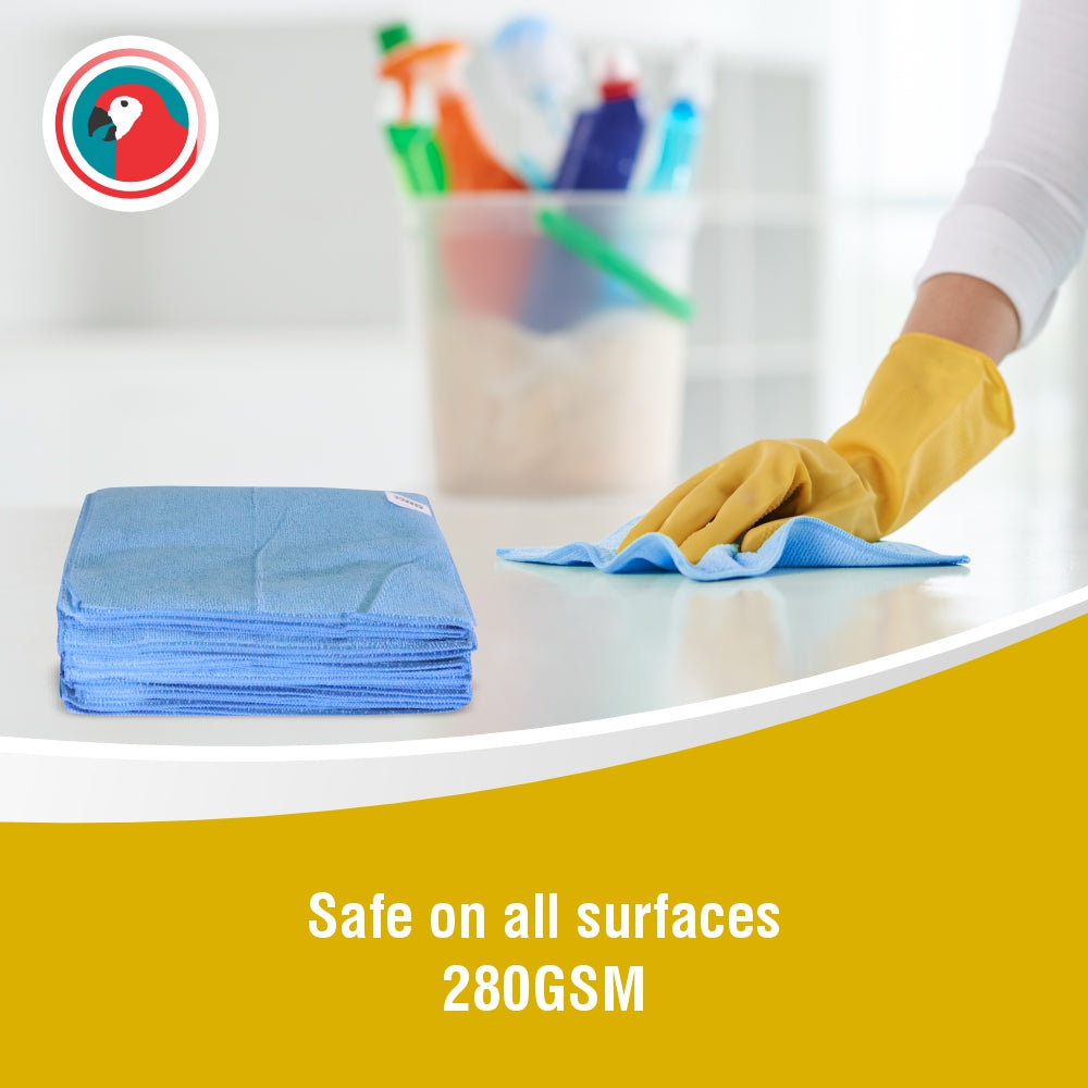 Parrot Microfibre Cloth 280gsm - Box of 25 (JA0901Z)