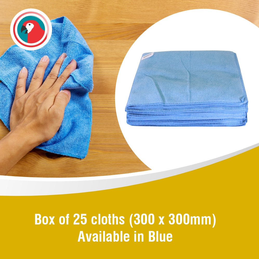 Parrot Microfibre Cloth 280gsm - Box of 25 (JA0901Z)