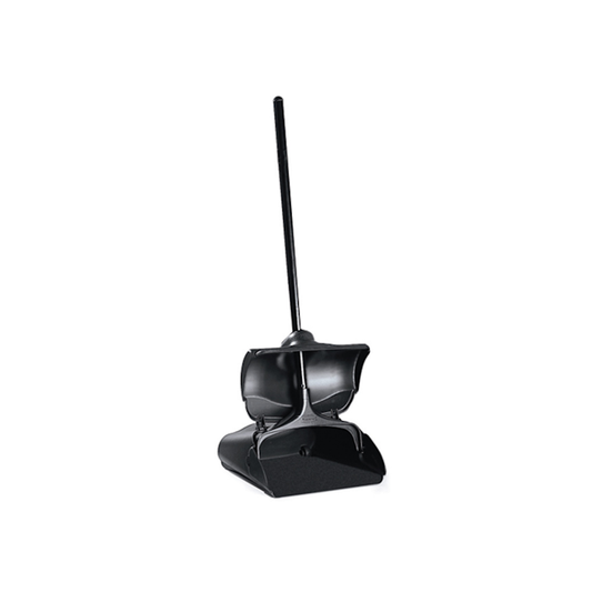 Rubbermaid Lobby Pro Dustpan with long Handle, Black