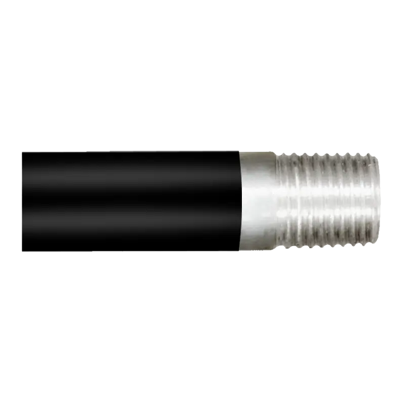 Prism Aluminium Handle with Moulded Top and Aluminium Bottom Thread (1 ...