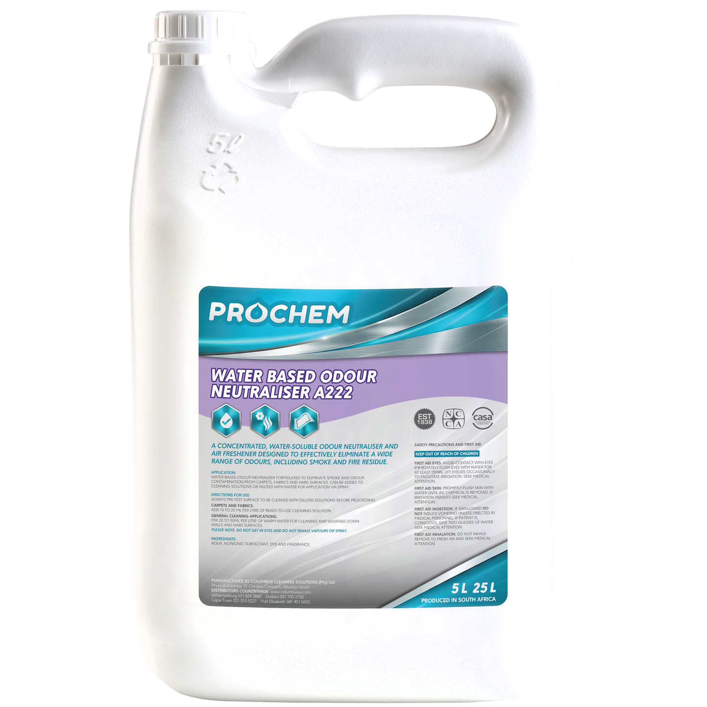 Prochem Water Based Odour Neutraliser A222