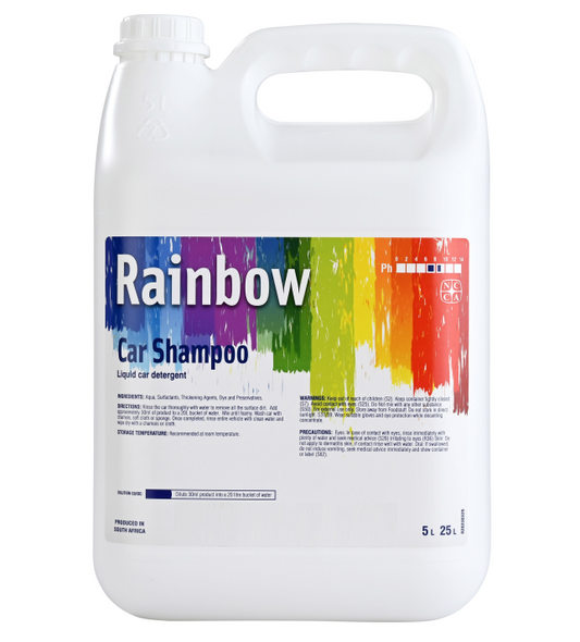 Rainbow Car Shampoo