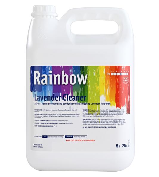 Rainbow Lavender Cleaner 5L