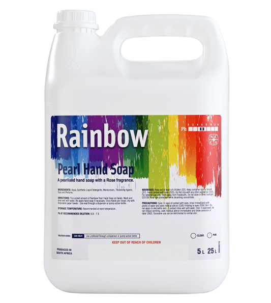 Rainbow Pearl Hand Soap Rose