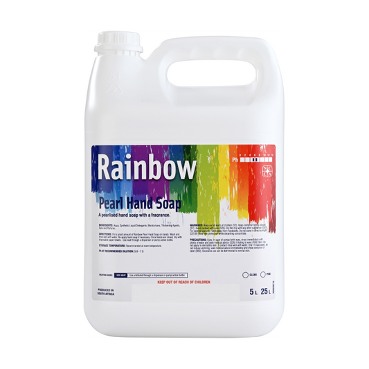 Rainbow Pearl Hand Soap Clear 5L