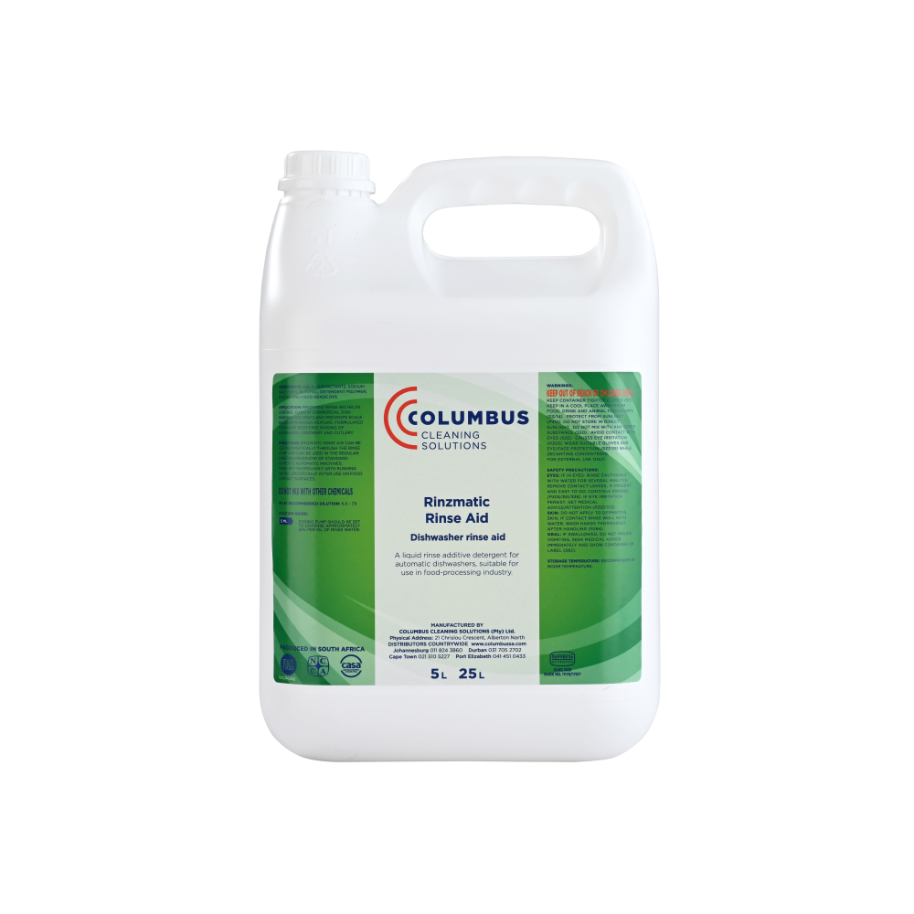 Columbus Hydrosan Rinzmatic - Dishwashing Machine Rinse Aid