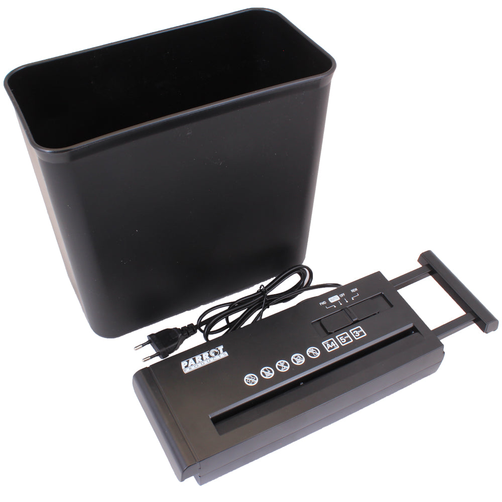 Parrot Shredder S100 - Paper 5 Sheet (6.8mm Strip Cut)