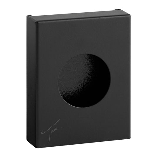 Ticra Sanitary Bag Dispenser Matt Black Mild Steel