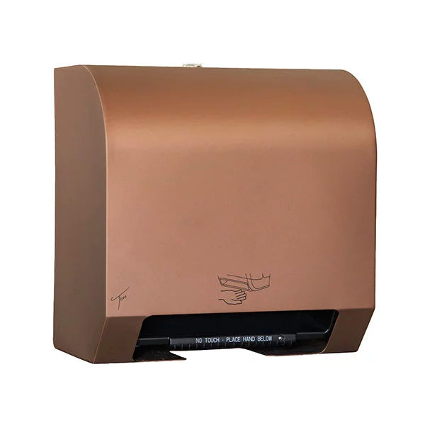 Ticra Ember Bronze Steel Mini Sensor Rolled Paper Towel Dispenser