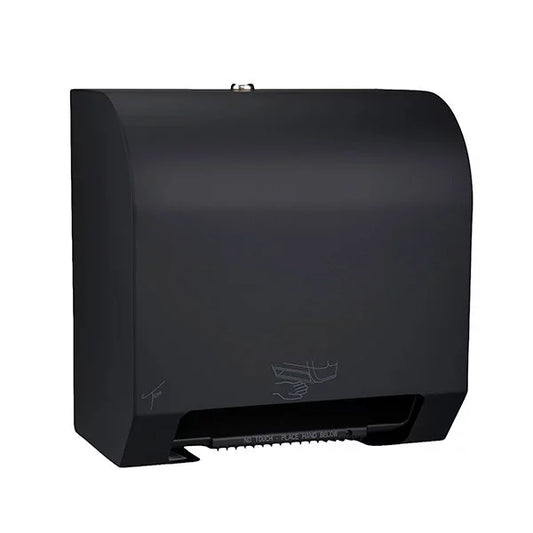 Ticra Graphite Black Steel Mini Sensor Rolled Paper Towel Dispenser