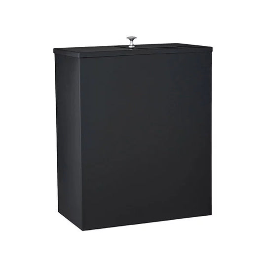 Ticra Graphite Black Steel Slimline 20L Sanitary Bin