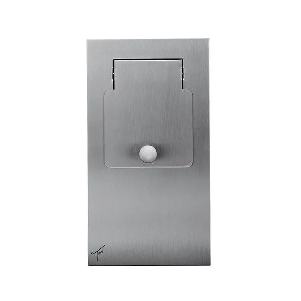 Ticra Velora Stainless Steel Slimline 20L Sanitary Bin