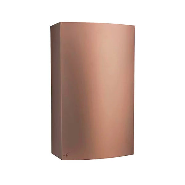Ticra Ember Bronze Steel Slimline Wall Bin 27L