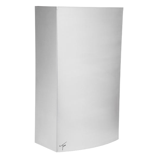 Ticra Slimline Wall Bin 27L Stainless Steel