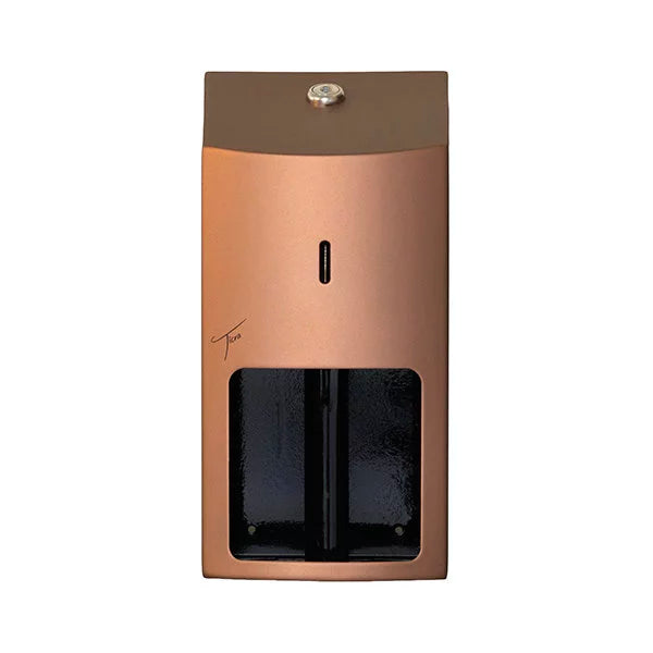 Ticra Ember Bronze Steel Toilet Roll Holder 2 Roll