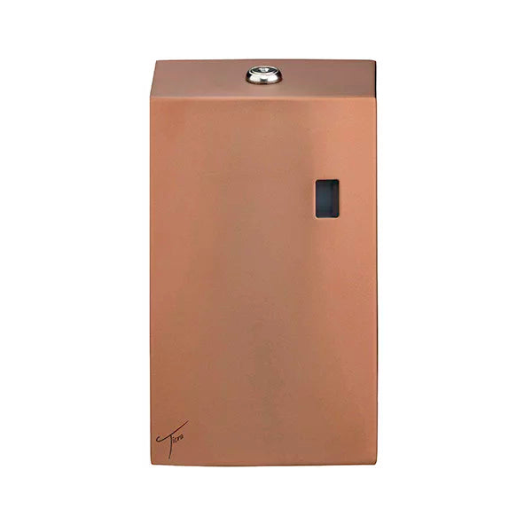 Ticra Ember Bronze Steel Urinal and Toilet Auto Cleaner Dispenser
